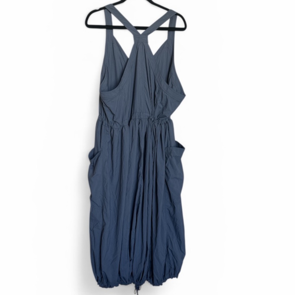 Anthropologie Daily Practice- Free Fall Midi Dress- Slate blue/gray - Picture 6 of 8
